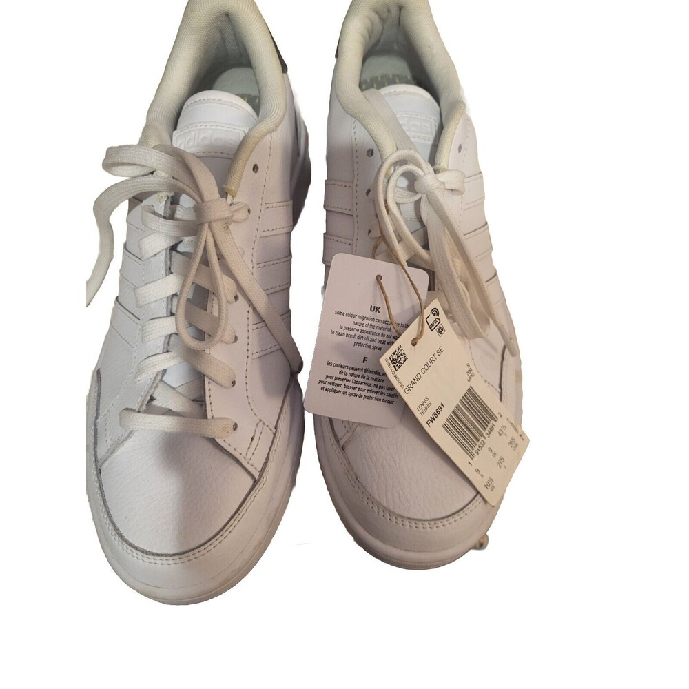 adidas Men's Grand Court SE Tennis Sneakers - white Orbit Grey